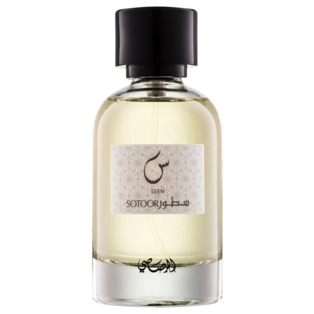 Rasasi Sotoor Seen EDP - Eau De Parfum 100 ML (3.8 oz) | Elegant Unisex Fragrance | Sweet Fruity Aroma Blended with Musk and Patchouli Perfumes Beauty & Personal Care RASASI