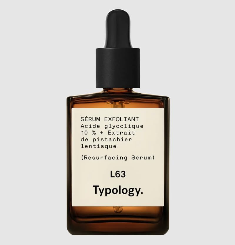 Typology L63 Exfoliating Serum with 10% Glycolic Acid 1 FL. Oz & Complimentary Sheet Masque Beauty & Personal Care Typology
