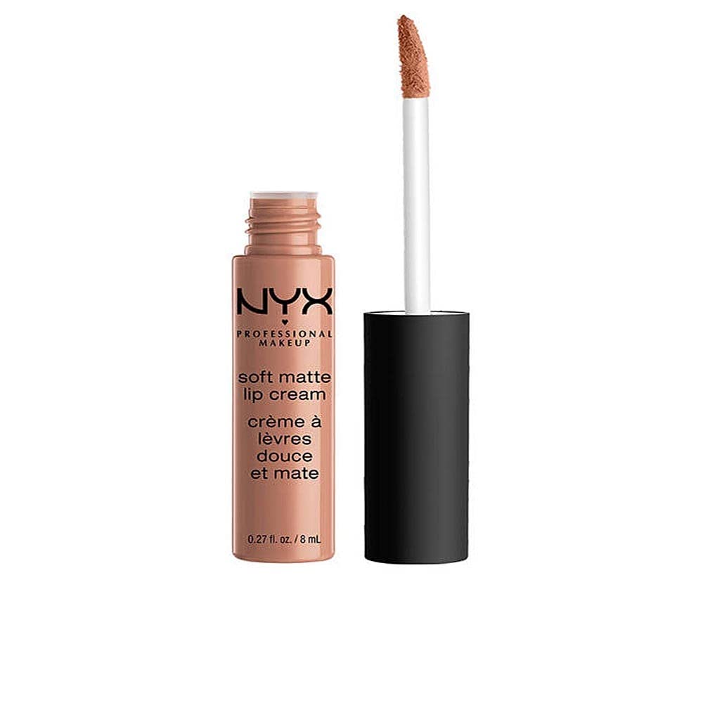 NYX PROFESSIONAL MAKEUP Soft Matte Lip Cream, Lightweight Liquid Lipstick - London (Mid-Tone Beige) Beauty & Personal Care NYX PROFESSIONAL MAKEUP