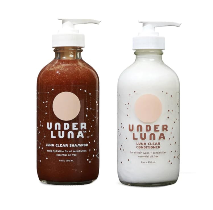 Under Luna Luna Clear 8 Oz Shampoo & Conditioner Duo, White Beauty & Personal Care Under Luna