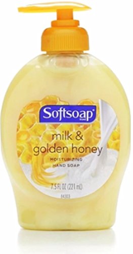 Softsoap Moisturizing Hand Soap, Milk & Golden Honey 7.5 oz (Pack of 8) Beauty & Personal Care Softsoap