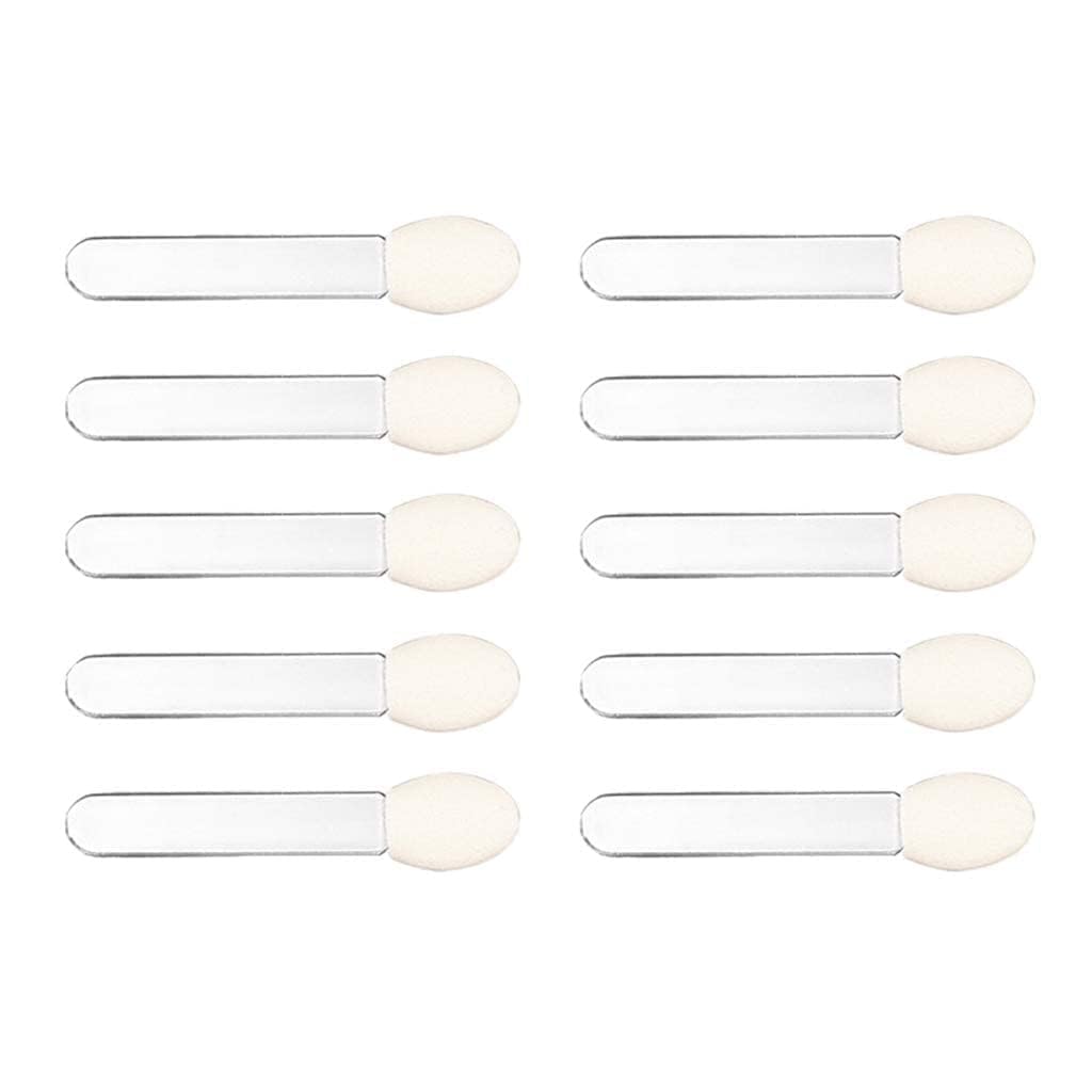 10 Pcs Eyeshadow Applicator Eyeshadow Brush Makeup Tools, Dual Sides Eye Shadow Brushes Makeup Applicator Sponge and Attractive Disposable Beauty & Personal Care Jowxsx