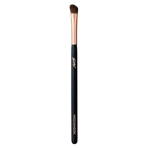 Skone Cosmetics Angle Shadow Brush - Luxe Premium Rose Gold and Synthetic Black Eye Shadow Angle Brush - Professional Grade Nylon Angled Shading Beauty & Personal Care Skone