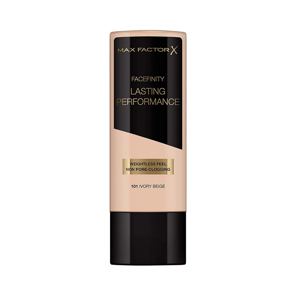 2 x Max Factor, Lasting Performance Foundation, 101 Ivory Beige, (35ml), New Beauty & Personal Care Max Factor
