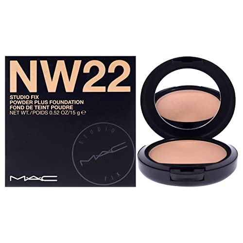MAC Studio Fix Powder Plus Foundation - NW22 Foundation Women 0.52 oz Beauty & Personal Care MAC