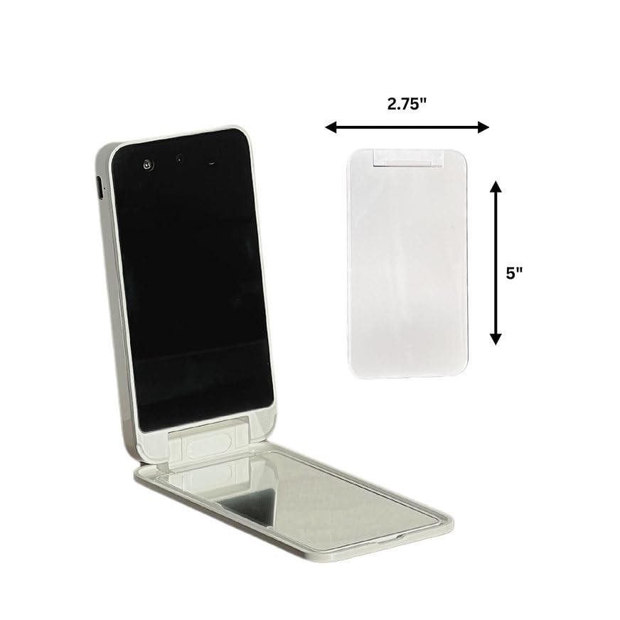 Bluestone Sunshield Sun Smart UV Makeup Mirror - Makeup Vanity Mirror, Ideal for Travel with Advanced Sun Protection Detection, USB Charging, Backup Beauty & Personal Care Bluestone