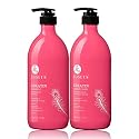 Lseta Keratin Shampoo and Conditioner Set 33.8oz*2 - Reduce Breakage & Frizz Control Set with Quinoa Protein & Sunflower Seed Oil - Strengthens Beauty & Personal Care L LUSETA