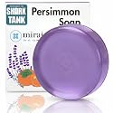 Mirai Clinical Persimmon Soap Bar with Lavender Scent - Japanese Persimmon Soap for Old People Smell - Made with Green Tea Extract - Nonenal® Odor Beauty & Personal Care Mirai