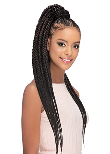 Vivica A. Fox Amore Mio Collection Pre-Stretched Abundant Volume Copper Infused Spetra Synthetic Hair - Stretch Braid 1pcs 25 Inch (350)