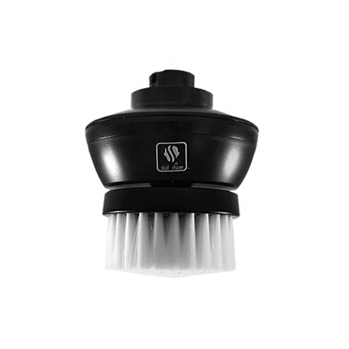 Skull Shaver Body Exfoliating Brush Attachment - Skin-Cleansing Exfoliator - Compatible with Pitbull, Palm & Butterfly Kiss Shavers - Black Beauty and Personal Care Skull Shaver