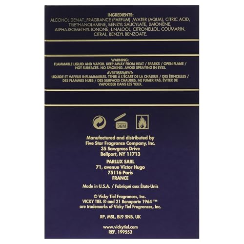 Vicky Tiel 21 Bonaparte 1964 EDP Spray Women 3.4 oz Beauty & Personal Care Vicky Tiel