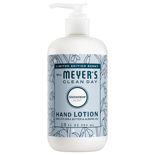 MRS. MEYER'S CLEAN DAY Hand Lotion, Snowdrop Scent, 12 Ounce Bottle Beauty & Personal Care Mrs. MEYER'S
