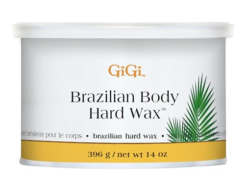 GiGi Brazilian Body Hard Wax for Hair Removal, Non-Strip for Coarse Hair, Ideal for Bikini, Face & Sensitive Areas, 14 oz, 1 Pack Beauty and Personal Care GIGI Default Title