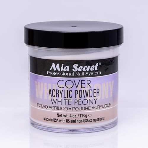 Cover White Peony Acrylic Powder Mia Secret (4 oz.) Beauty & Personal Care Mia Secret