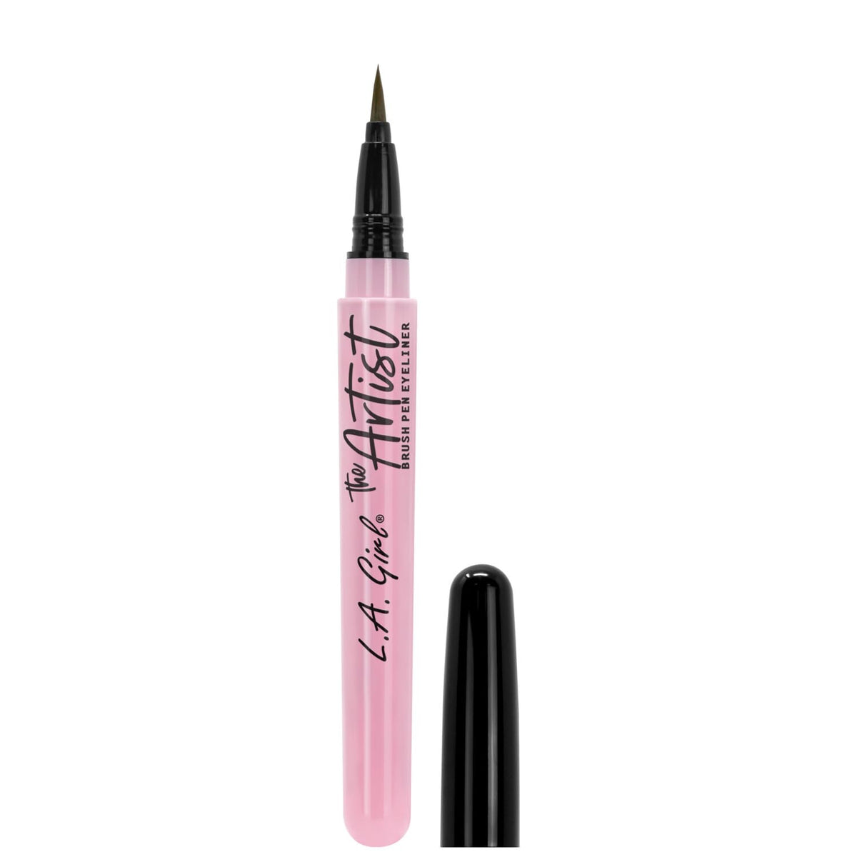 L.A. Girl Artist Brush Pen Eyeliner, Inky Chocolate Brown GLE739