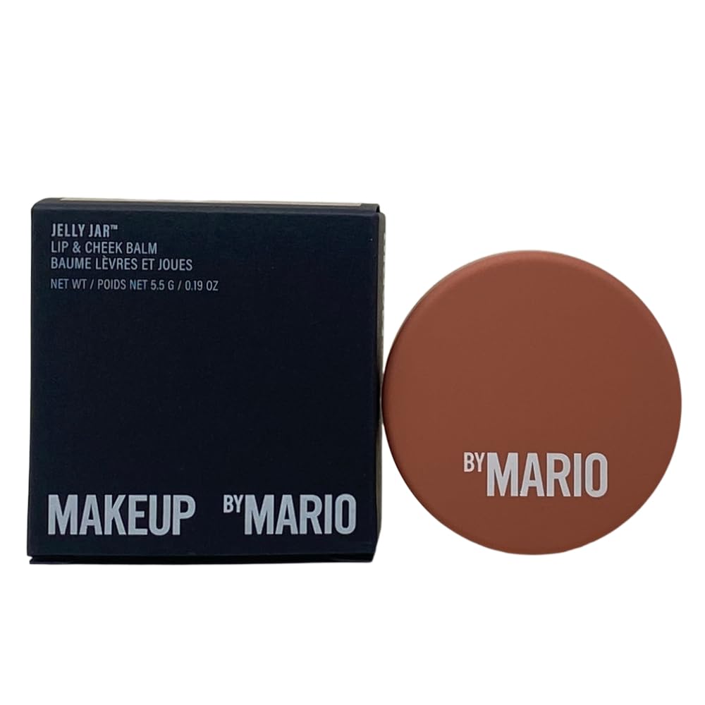 Makeup By Mario Jelly Jar Lip & Cheek Balm - Pink Chai- (Warm Pink Beige) 5.5 g / 0.19 oz Beauty & Personal Care BY MARIO