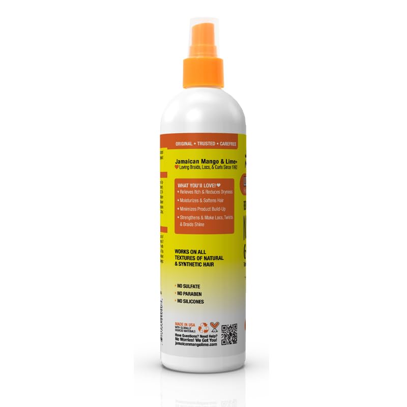 Jamaican Mango & Lime No More Itch Spray - Soothing Scalp Regular Relief for Locs, Braids, Twists & Protective Styles - 8 oz (Pack of 2) Beauty & Personal Care Jamaican Mango & Lime