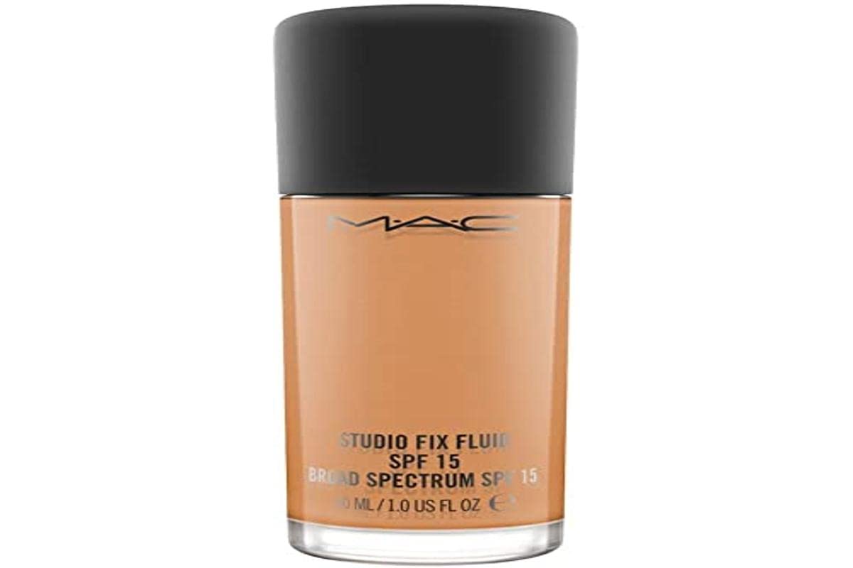 MAC Studio Fix Fluid Natural Matte Foundation SPF 5, nw43, 1 Fl Oz Beauty & Personal Care MAC