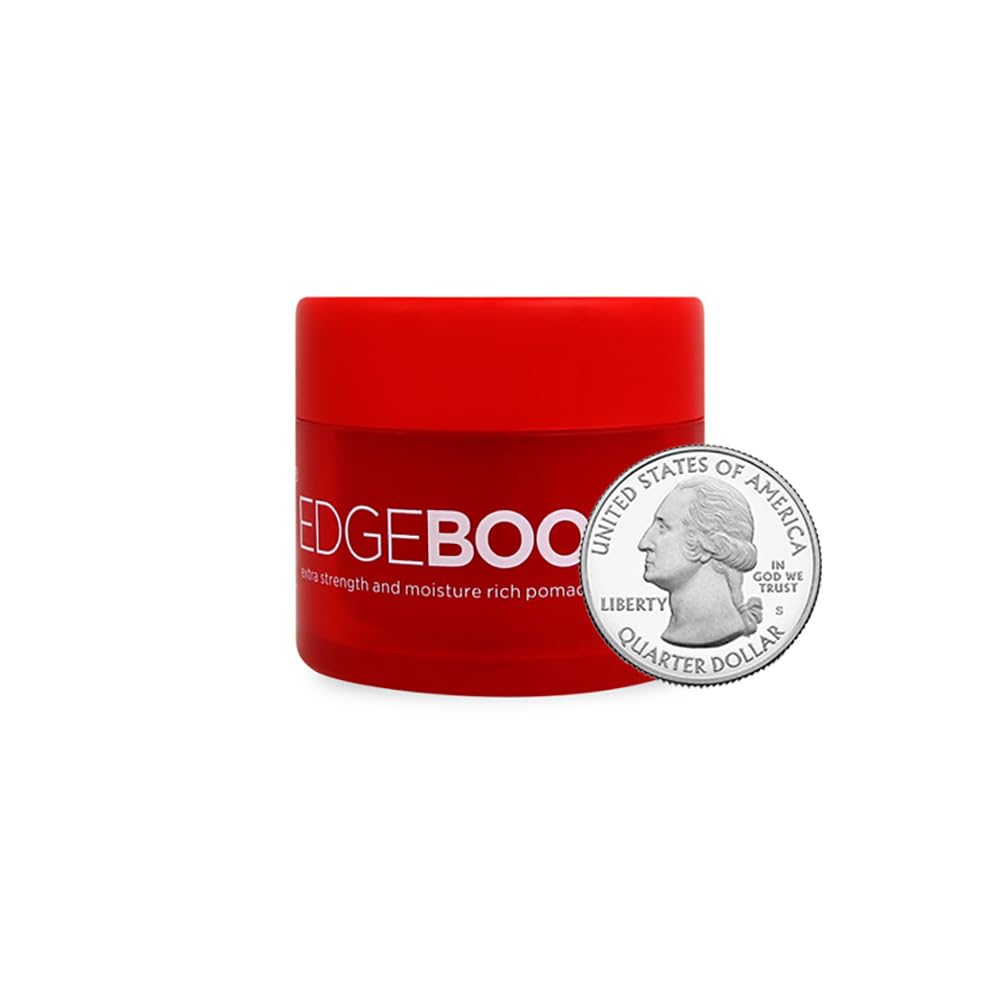 Style Factor Edge Booster Extra Strength and Moisture Rich Pomade 0.85oz Mini Travel Size (0.85oz, Pack of 1, Ruby) Beauty & Personal Care Style Factor