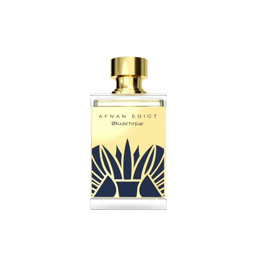 Afnan Edict Musctique Unisex Luxury Eau de Parfum Spray, 2.7 Fl. Oz - Elegant Musk & Oud Perfume with Saffron & Vanilla Beauty & Personal Care Afnan
