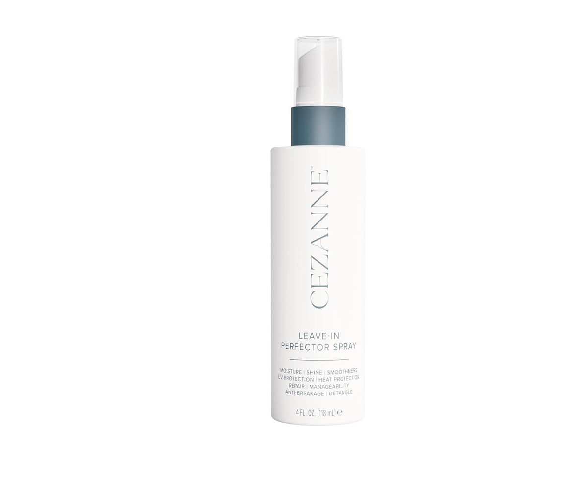 Cezanne Leave?In Perfector Spray - Detangling, Heat & Frizz Protection for All Hair Types - 4 fl oz