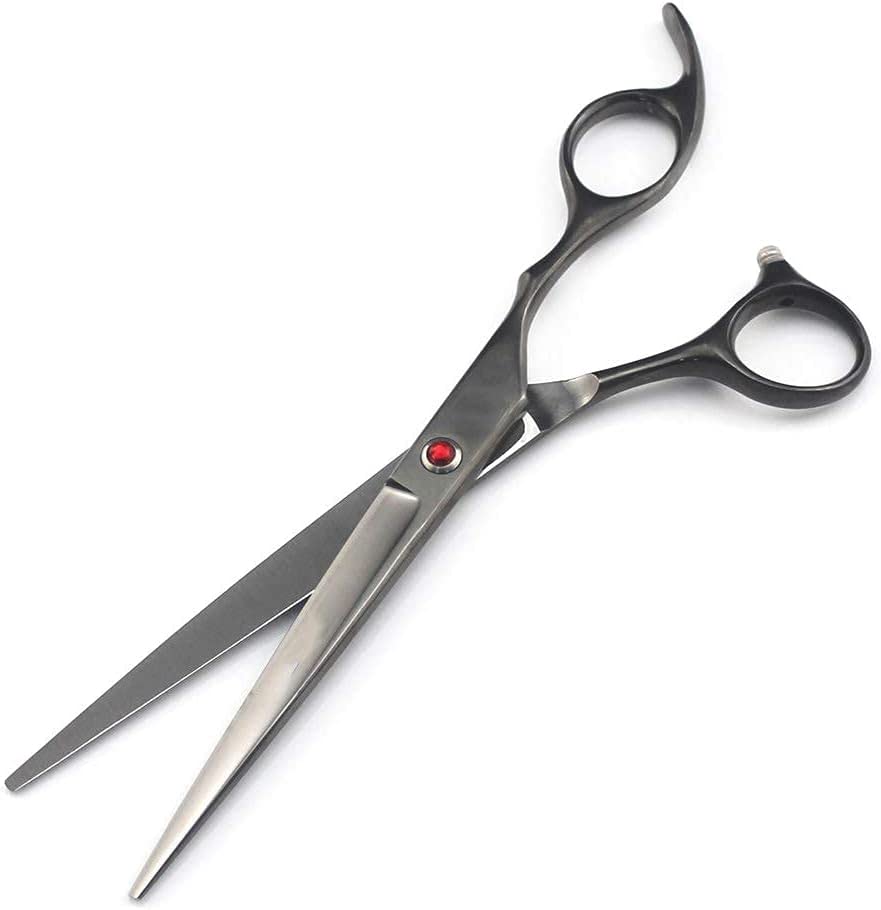 4Pcs Set Pet Grooming Professional Salon Hairdressing Scissors,Hairdo Scissors Tool Kit comb for haircut hair styling,Black Beauty and Personal Care RomildaYuan
