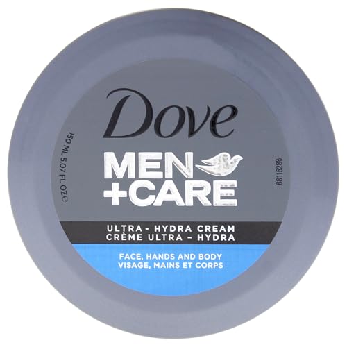 Dove Men+Care Ultra Hydra Cream, Face, Hands and Body care, All Skin Types, 5.07 Oz Beauty and Personal Care Dove Default Title