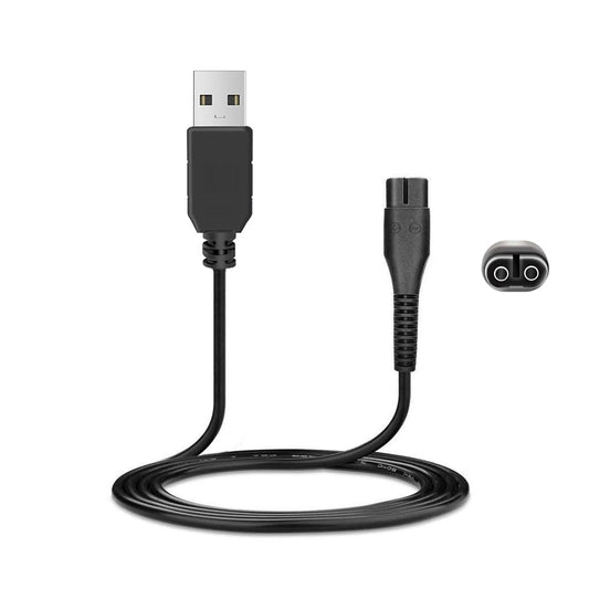 4.3V Electric Shaver USB Charging Cable For Philips Norelco A00390 One Blade QP2520 RQ330 RQ350 S510 S520 S1010 S1050 Power Charger Travel Portable Beauty and Personal Care Diertudmy