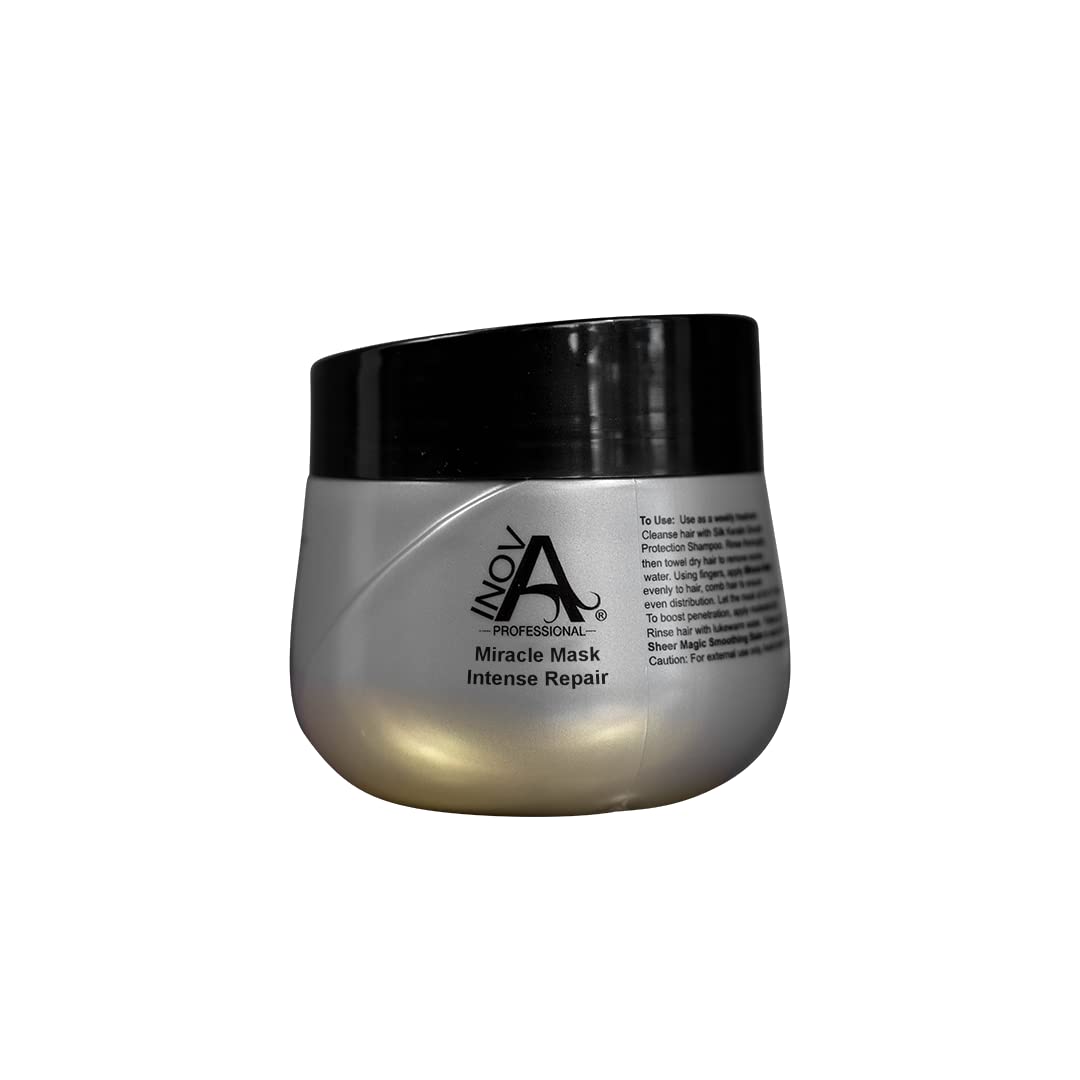 Inova Professional Madison Collection Smooth Protection Shampoo 11 oz. Smooth Hydration Conditioner 11 oz. Miracle Mask Intense Repair (Strong) 10.2 Beauty & Personal Care Inova Professional