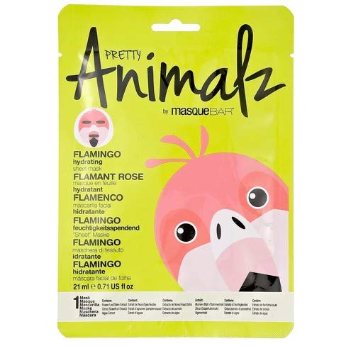 Masque Bar Moisturizing Pretty Animalz Flamingo Sheet Mask - 0.71 fl oz Beauty & Personal Care masque BAR