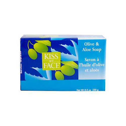 Kiss My Face Bar Soap Olive & Aloe 8 Oz Beauty & Personal Care Kiss My Face
