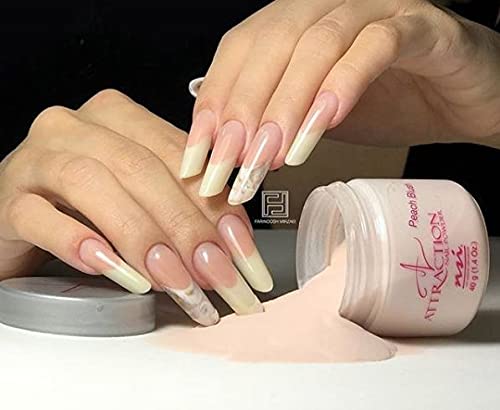 nsi Attraction Nail Powder - Peach Blush - Opaque - 40g by NSI Beauty & Personal Care NSI