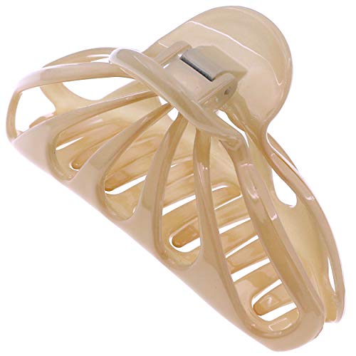 Camila Paris CP3054 French Hair Clip for Women with Thick, Long and Curly Wavy hair, Beige, No Slip Girls Fashion Styling Hair Accessory, Strong Hold Beauty & Personal Care Camila