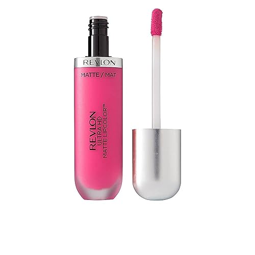 Ultra HD Matte Lipcolor, Velvety Matte Liquid Lipstick, 650 Spark, 0.16 oz Beauty & Personal Care REVLON