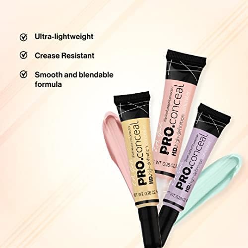 LA Girl Pro Coneal HD. High Definiton Concealer 0.28 oz GC996 Highlighter (1 pc Highlighter) Beauty & Personal Care L.A. Girl