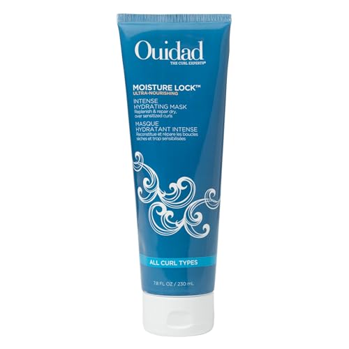 Ouidad Moisture Lock Hair Mask, 7.8 fl oz, Ultra-Nourishing Intense Frizz Control Curly Hair Mask with Macadamia Nut Oil, Olive Oil, Helps Repair Beauty & Personal Care Ouidad