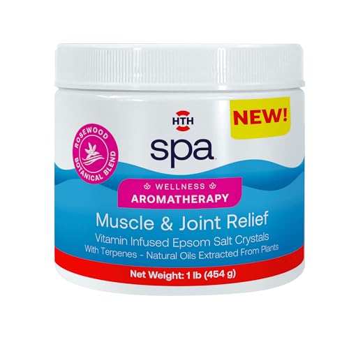 HTH Spa 86001 Wellness Aromatherapy Muscle & Joint Relief for Spas & Hot Tubs, 1lb Beauty and Personal Care hth Spa