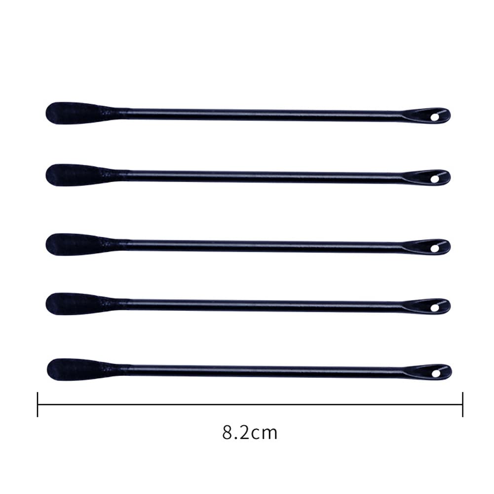 100Pcs Disposable Plastic Blackhead Remover Pimple Popper Tool Professional Double Headed Blackhead Extractor Removal Stick Cotton Swab Beauty Tool Beauty & Personal Care luzen