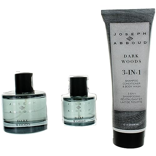 Joseph Abboud Dark Woods Eau de Parfum Gift Set, 3.4 fl. oz. for Men Beauty & Personal Care Joseph Abboud