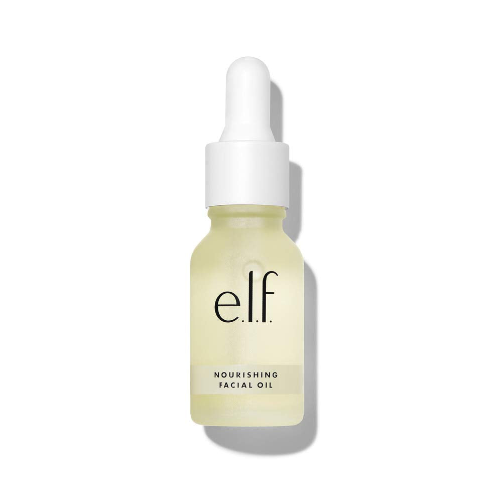 e.l.f. SKIN Nourishing Facial Oil, Moisturizing & Nourishing Formula, Infused With Rosehip Seed Oil & Jojoba Oil, Vegan , 0.507 Fl Oz Beauty & Personal Care e.l.f.