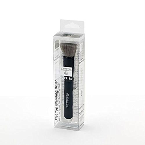 EARTH THERAPEUTICS PUREFX CHARCOAL FLAT TOP BLENDING BRUSH Beauty & Personal Care Earth Therapeutics