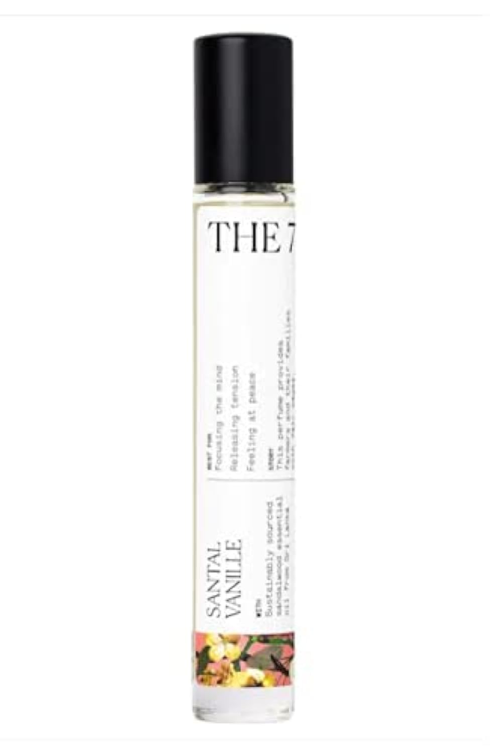 The 7 Virtues Santal Vanille Eau de Parfum 0.33 oz Rollerball Beauty & Personal Care The 7 virtues