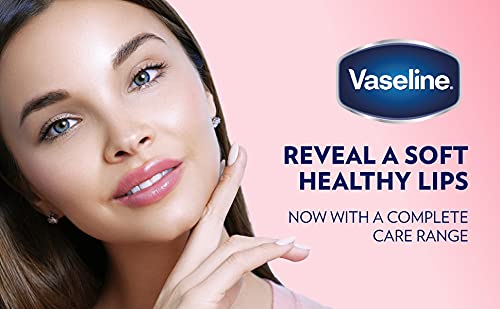 Vaseline Lip Therapy Lip Balm Mini, Rosy Lips - Lip Repair in a Container for Cracked, Dry Lip - Travel Size 0.25 oz (Pack of 4) Beauty and Personal Care Vaseline