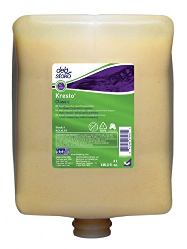 Kresto Classic KCL4LTR Stoko Heavy Duty Hand Cleaner (New 4 Liter Bottle!) (4 Bottles) Beauty & Personal Care Kresto
