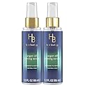 Hair Biology Argan Oil Taming Serum, Twin Pack, 3.2 Fl Oz Each - Hair Serum Nourishes to Soften & Control Frizz. Infused with Biotin - Dry Hair Beauty & Personal Care Hair Biology