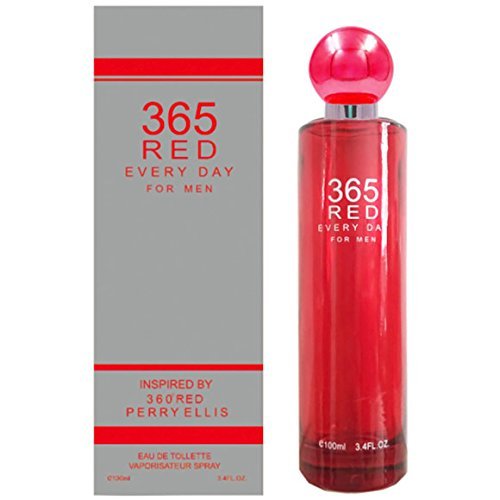 EBC 365 Red Every Day for Men Eau De Toilette, 100ml/3.4 OZ Beauty & Personal Care EBC