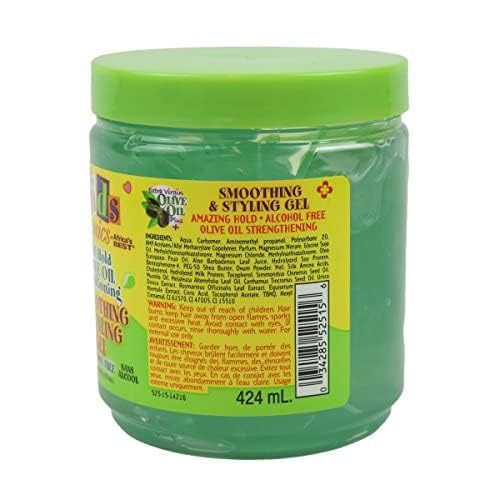 Originals by Africa's Best Soft Hold Olive Oil Conditioning Smoothing & Styling Gel, 15oz Jar Beauty & Personal Care Originals by Africa's Best
