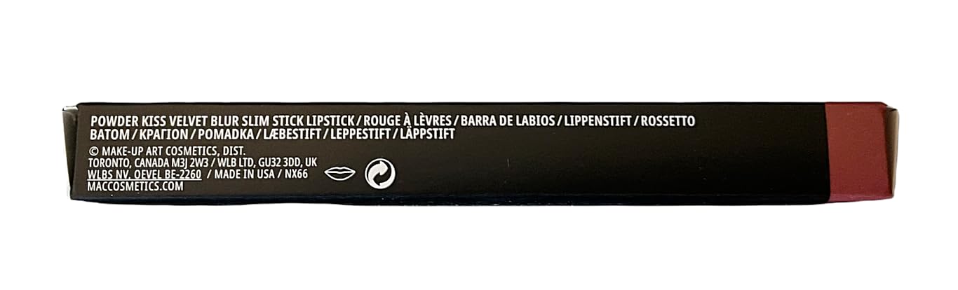 MAC Powder Kiss Velvet Blur Slim Lipstick 886 ~ Marrakesh-mere Beauty & Personal Care MAC