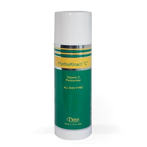 Dinur Cosmetics HydraXtract Vitamin C Moisturizer Decreases Aging Pump Up the Skin Improves Skin Smoothness & Firmness 1.7 oz. 50 ml Beauty & Personal Care Dinur Cosmetics