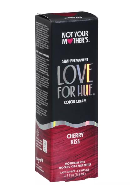 Not Your Mother's Love For Hue Semi-Permanent Hair Color Cream, Cherry Kiss, 4.5 fl oz / 133 ml Beauty & Personal Care Not Your Mother's